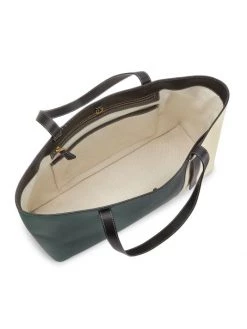 STAUD Shoko Colorblock Leather Tote Black Mahogany -STAUD popular shop unnamed file 82