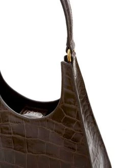 STAUD Rey Croc-Embossed Leather Shoulder Bag -STAUD popular shop unnamed file 820