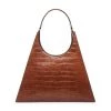 STAUD Large Rey Croc-Embossed Leather Shoulder Bag -STAUD popular shop unnamed file 853