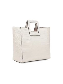 STAUD Shirley Croc-Embossed Leather Tote Black -STAUD popular shop unnamed file 861