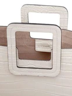 STAUD Shirley Croc-Embossed Leather Tote Black -STAUD popular shop unnamed file 863