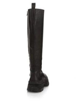 STAUD Bow Leather Tall Boots -STAUD popular shop unnamed file 902