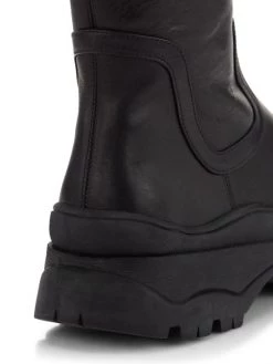 STAUD Bow Leather Tall Boots -STAUD popular shop unnamed file 904