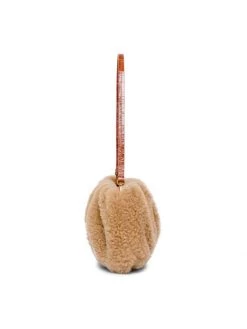 STAUD Bean Shearling Shoulder Bag -STAUD popular shop unnamed file 915