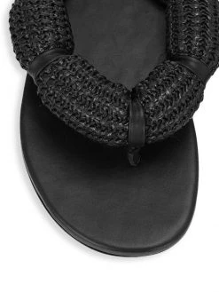 STAUD Sierra Raffia Sandals Tan -STAUD popular shop unnamed file 928