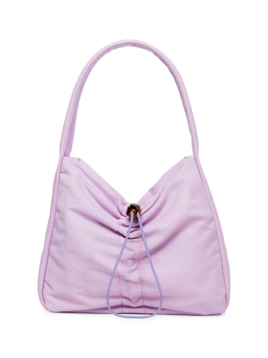 STAUD Felix Nylon Shoulder Bag Lavender 7 STAUD Felix Nylon Shoulder Bag Lavender - Image 5