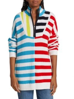 STAUD Hampton Oversized Striped Sweater -STAUD popular shop unnamed file 96