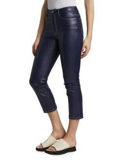 STAUD Faux Leather Cropped Pants 12 STAUD Faux Leather Cropped Pants -STAUD popular shop unnamed file 988